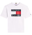 Tommy Hilfiger T-shirt - Flag Heritage - White/White
