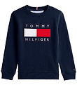 Tommy Hilfiger Sweatshirt - Flag Heritage - Dark Night NavyBlue