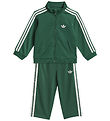 Adidas Originals Trænningssæt - Firebird TS - Cgreen/White
