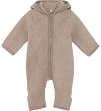 Huttelihut Køredragt - Fleece - Savannah Melange