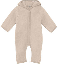 Huttelihut Køredragt - Fleece - Camel Melange