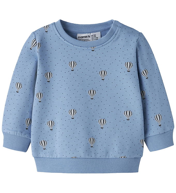 Name It Sweatshirt - NbmVimmer - Endless Sky/Air Balloon