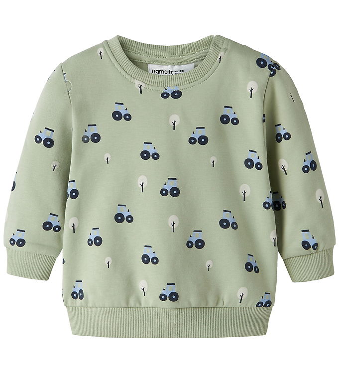 Name It Sweatshirt - NbmVimmer - Swamp/Tractor