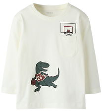 Name It Bluse - NmmVilian - Cloud Dancer/Dino Basket