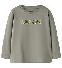 Name It Bluse - NmmVux - Shadow/Rawrsome