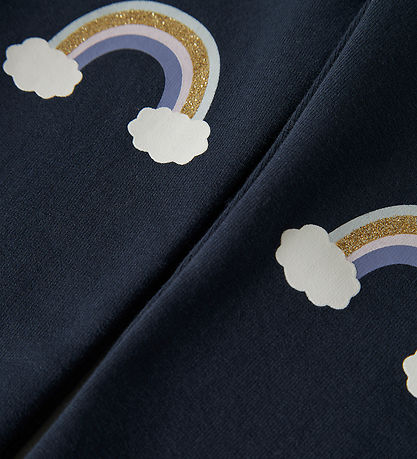 Name It Leggings - Sweat - NmfDavina - Navy Blazer/Rainbow