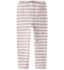 Name It 레깅스 - 스웨트 - Nmf다비나 - 클라우드 댄서/하트 스트라이프