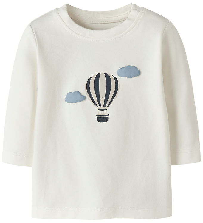 Name It Bluse - NbmVobbi - Cloud Dancer/Air Balloon