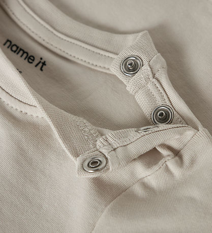 Name It Bluse - NbmVobbi - Pumice Stone/Tractor