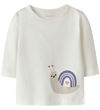 Name It Bluse - NbfVubie - Cloud Dancer/Snail