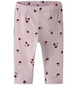 Name It Leggigs - NbfVuvivian - Dawn Pink/Cherry