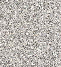 Nørgaard Madsens Sengetøj - Junior - Beige m. Blå Blomster