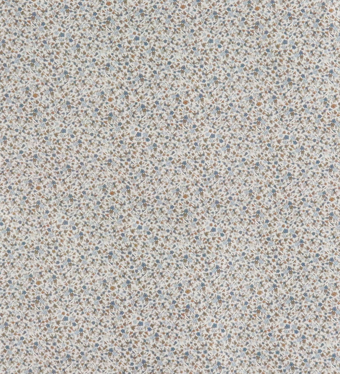Nørgaard Madsens Sengetøj - Voksen - Beige m. Blå Blomster