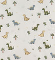 Nørgaard Madsens Sengetøj - Baby - Beige m. Dinoer