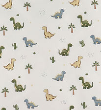 Nørgaard Madsens Sengetøj - Baby - Beige m. Dinoer