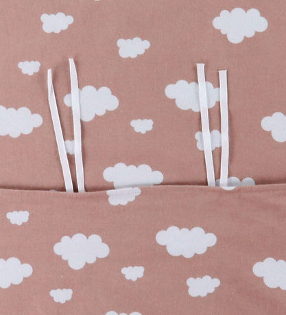 Nørgaard Madsens Sengetøj - Baby - Rosa m. Skyer