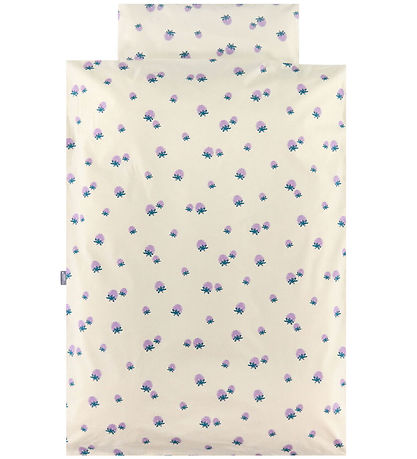 Nørgaard Madsens Sengetøj - Hvid m. Blomster