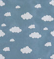 Nørgaard Madsens Sengetøj - Flonel - Voksen - Lyseblå m. Skyer