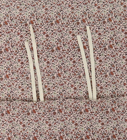 Nørgaard Madsens Sengetøj - Voksen - Rosa m. Blomster