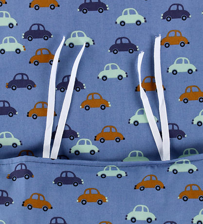 Nørgaard Madsens Sengetøj - Voksen - Blå m. Biler