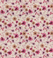 Nørgaard Madsens Sengetøj - Baby - Lilla m. Blomster