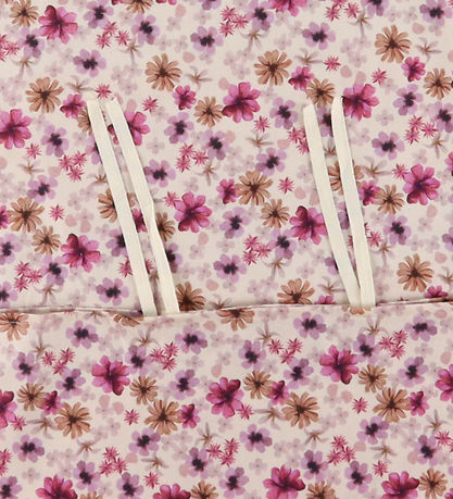 Nørgaard Madsens Sengetøj - Baby - Lilla m. Blomster