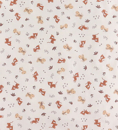 Nørgaard Madsens Sengetøj - Baby - Hvid m. Dyr