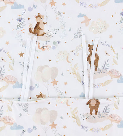 Nørgaard Madsens Sengetøj - Baby - Hvid m. Bamser