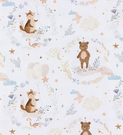 Nørgaard Madsens Sengetøj - Baby - Hvid m. Bamser