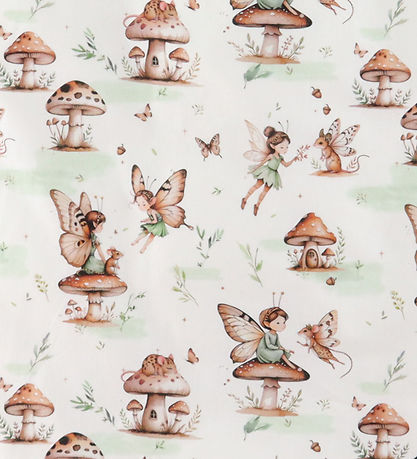 Nørgaard Madsens Sengetøj - Baby - Hvid m. Klokkeblomst