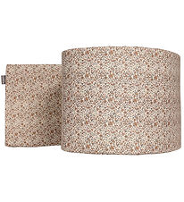 Nørgaard Madsens Sengerand - 30x360 cm - Rosa m. Blomster