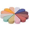 Ferm Living Trælegetøj - Petal Play Blocks - Multi