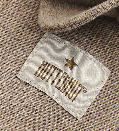 Huttelihut Elefanthue - 1 lags - Savannah Melange m. Ører