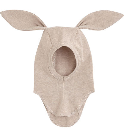 Huttelihut Elefanthue - 1-lags - Camel Melange m. Ører