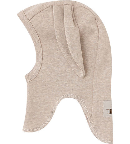 Huttelihut Elefanthue - 1-lags - Camel Melange m. Ører