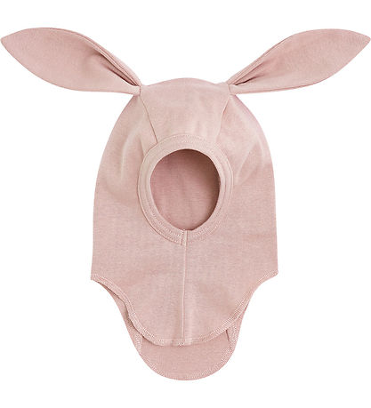 Huttelihut Elefanthue - 1-lags - Peach Blush m. Ører