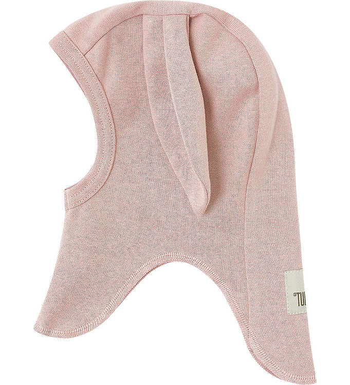 Huttelihut Elefanthue - 1-lags - Peach Blush m. Ører