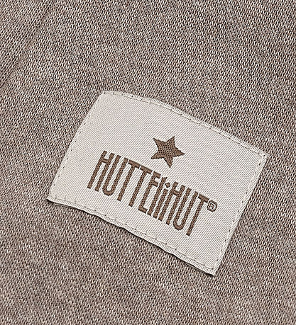 Huttelihut Elefanthue - 1-lags - Savannah Melange m. Ører