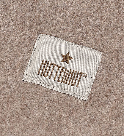 Huttelihut Elefanthue - 1-lags - Fleece - Savannah Melange m. Ør