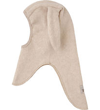 huttelihut Elefanthue - 1-lags - Fleece - Camel Melange m. Ører