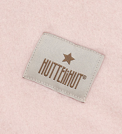 Huttelihut Elefanthue - 1-lags -Fleece - Peach Blush m. Ører