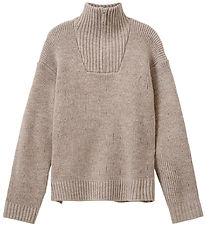 Sofie Schnoor Bluse - strik - Pilosy - Deer Melange