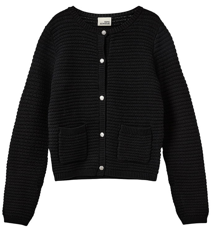 Sofie Schnoor Cardigan - Strik - Kyrask - Black