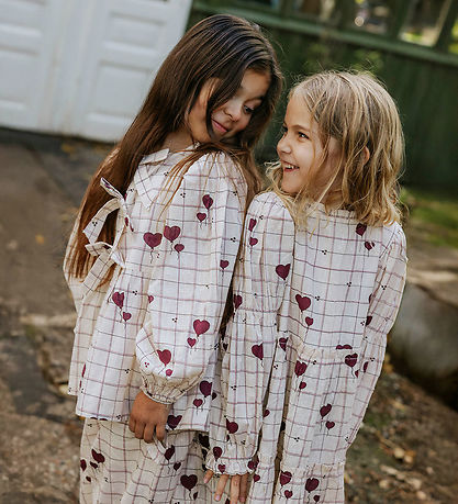 Fliink Kjole - Ilove - Sandshell Heart AOP