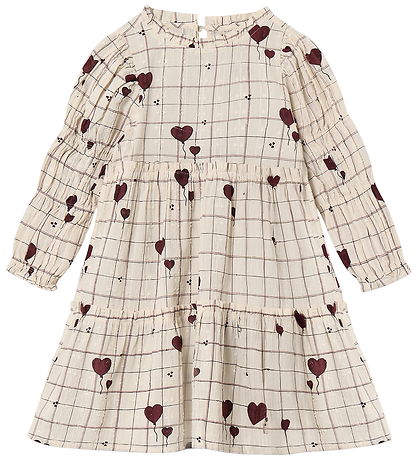 Fliink Kjole - Ilove - Sandshell Heart AOP