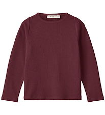 Fliink Blouse - Kenna - Rib - Burgundy