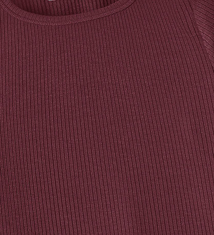 Fliink Bluse - Kenna - Rib - Burgendy