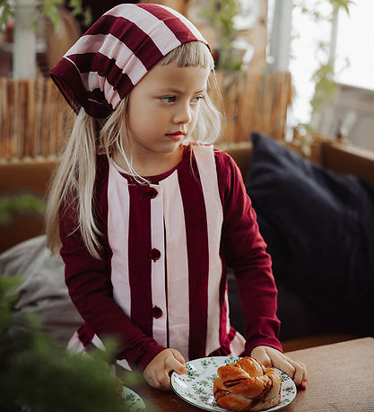 Fliink Bluse - Kenna - Rib - Burgendy