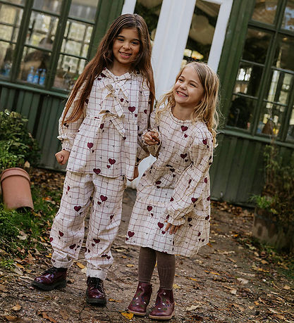 Fliink Trousers - Ilove - Sandshell Heart Aop