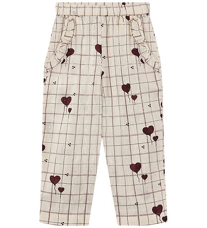 Fliink Trousers - Ilove - Sandshell Heart Aop